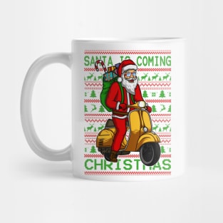 SANTA IS COMING Mug